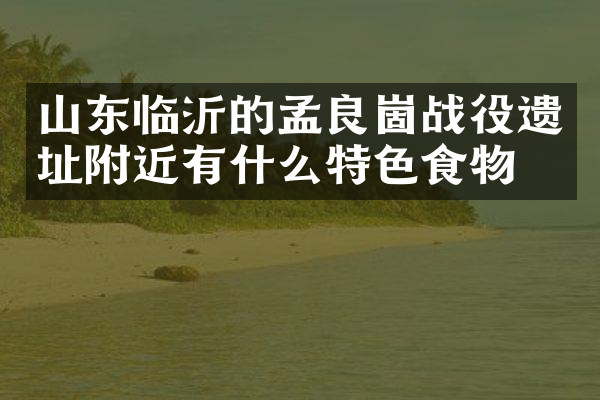 山东临沂的孟良崮战役遗址附近有什么特色食物吗