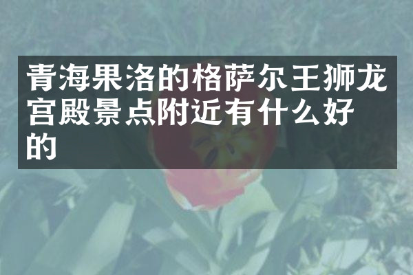 青海果洛的格萨尔王狮龙宫殿景点附近有什么好吃的