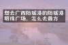 想去广西防城港的防城港明珠广场，怎么去最方便
