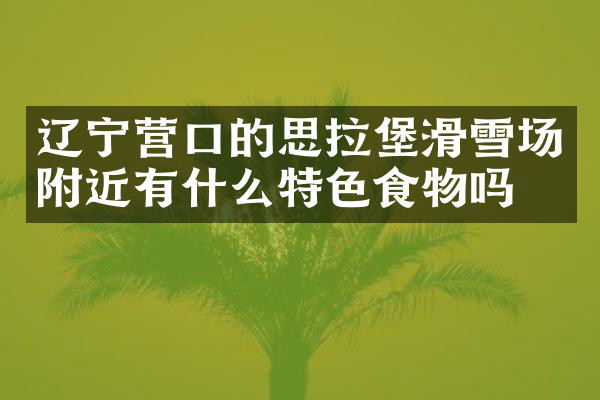 辽宁营口的思拉堡滑雪场附近有什么特色食物吗