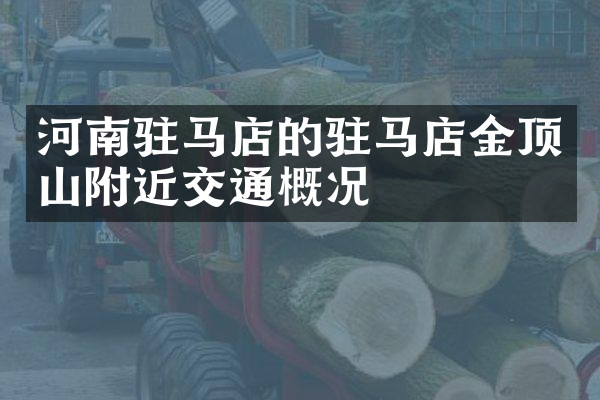 河南驻马店的驻马店金顶山附近交通概况