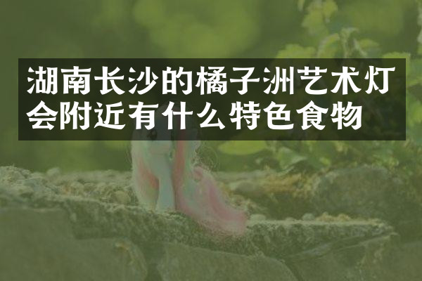 湖南长沙的橘子洲艺术灯会附近有什么特色食物吗