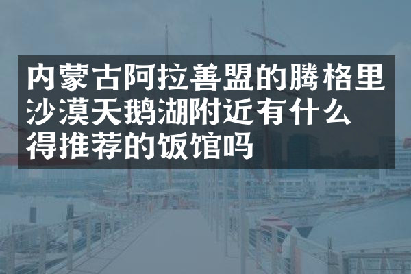 内蒙古阿拉善盟的腾格里沙漠天鹅湖附近有什么值得推荐的饭馆吗