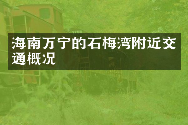 海南万宁的石梅湾附近交通概况