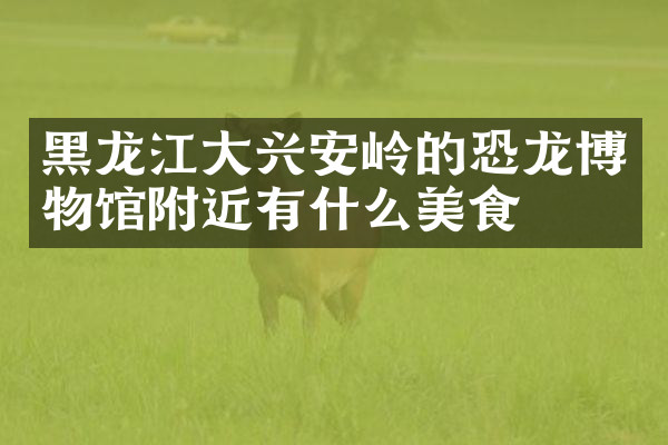 黑龙江大兴安岭的恐龙博物馆附近有什么美食