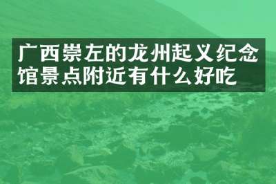 广西崇左的龙州起义纪念馆景点附近有什么好吃的