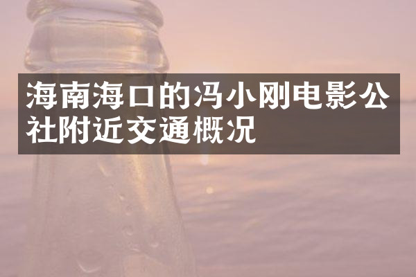 海南海口的冯小刚电影公社附近交通概况