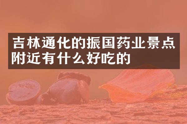 吉林通化的振国药业景点附近有什么好吃的