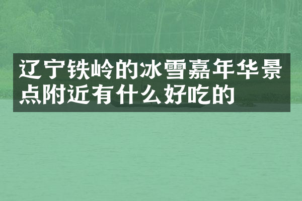 辽宁铁岭的冰雪嘉年华景点附近有什么好吃的