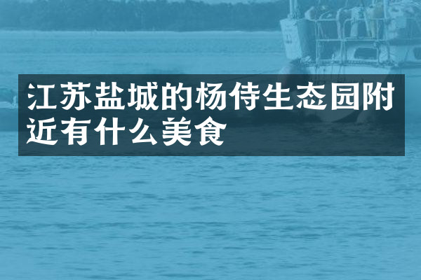 江苏盐城的杨侍生态园附近有什么美食