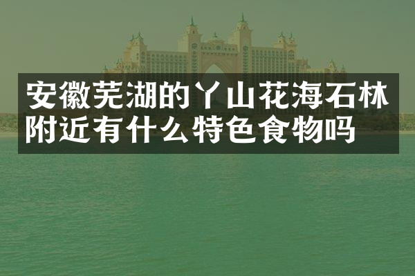 安徽芜湖的丫山花海石林附近有什么特色食物吗