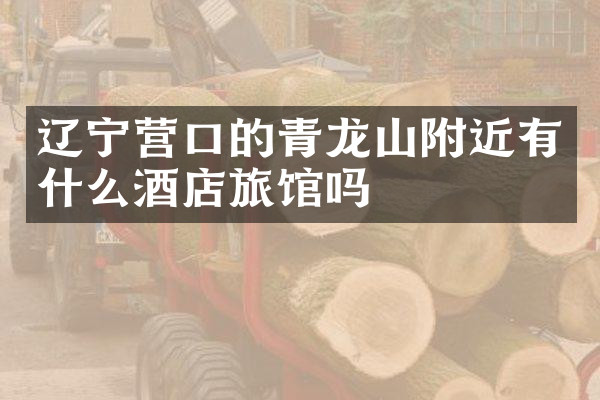 辽宁营口的青龙山附近有什么酒店旅馆吗