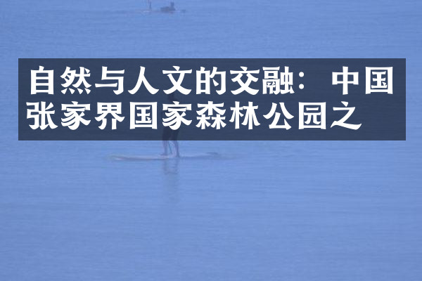 自然与人文的交融：中国张家界国家森林公园之旅