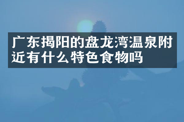 广东揭阳的盘龙湾温泉附近有什么特色食物吗