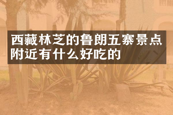 西藏林芝的鲁朗五寨景点附近有什么好吃的