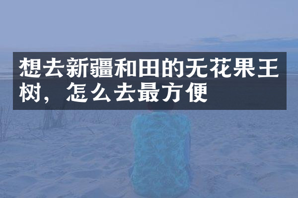 想去新疆和田的无花果王树，怎么去最方便