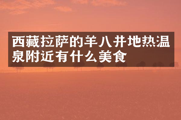 西藏拉萨的羊八井地热温泉附近有什么美食
