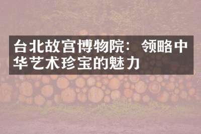 台北故宫博物院：领略中华艺术珍宝的魅力