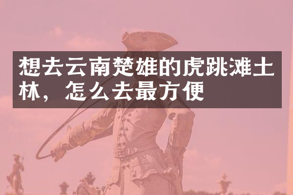 想去云南楚雄的虎跳滩土林，怎么去最方便
