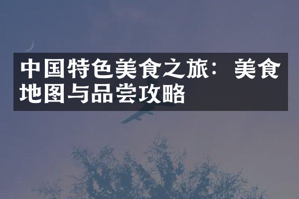中国特色美食之旅：美食地图与品尝攻略