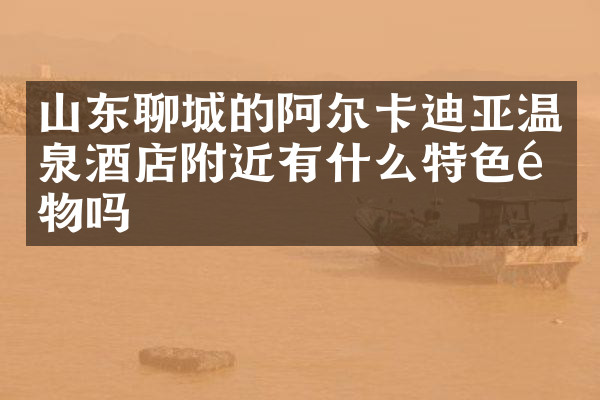 山东聊城的阿尔卡迪亚温泉酒店附近有什么特色食物吗