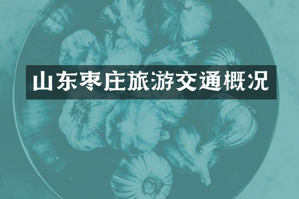 山东枣庄旅游交通概况