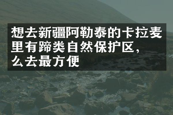 想去新疆阿勒泰的卡拉麦里有蹄类自然保护区，怎么去最方便