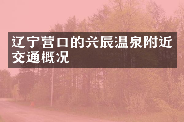 辽宁营口的兴辰温泉附近交通概况