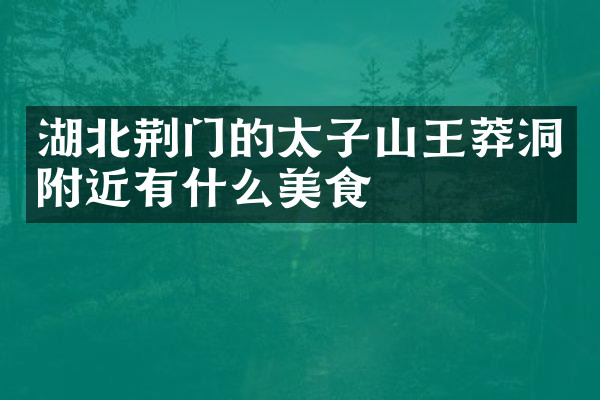 湖北荆门的太子山王莽洞附近有什么美食