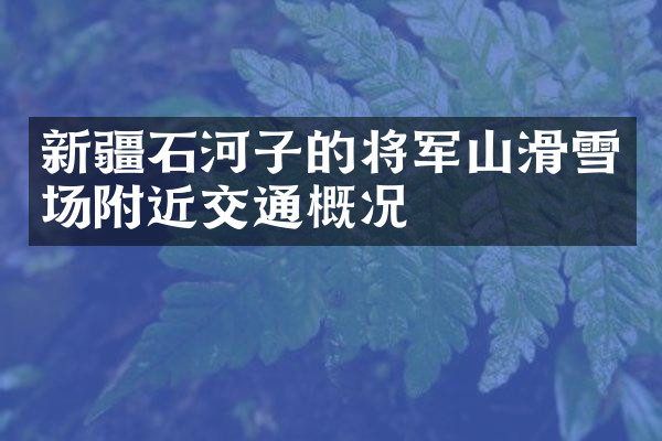 新疆石河子的将军山滑雪场附近交通概况