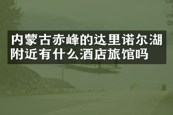 内蒙古赤峰的达里诺尔湖附近有什么酒店旅馆吗