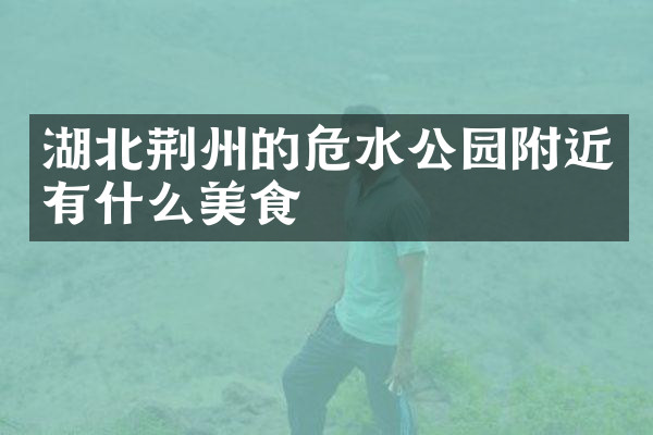 湖北荆州的危水公园附近有什么美食