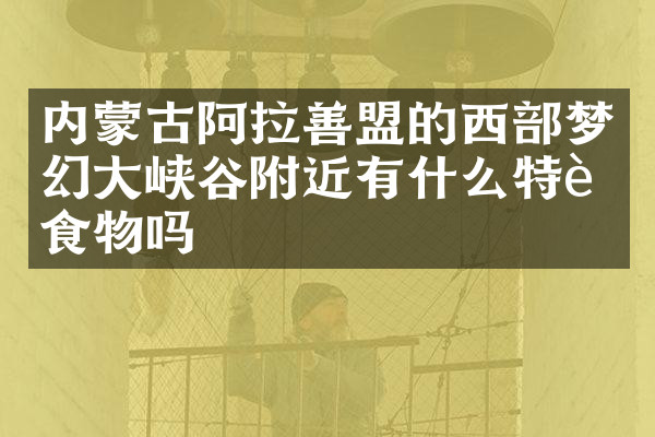 内蒙古阿拉善盟的西部梦幻大峡谷附近有什么特色食物吗