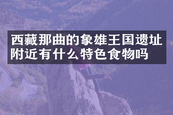西藏那曲的象雄王国遗址附近有什么特色食物吗