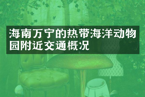 海南万宁的热带海洋动物园附近交通概况