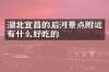 湖北宜昌的后河景点附近有什么好吃的