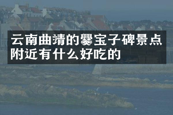 云南曲靖的爨宝子碑景点附近有什么好吃的