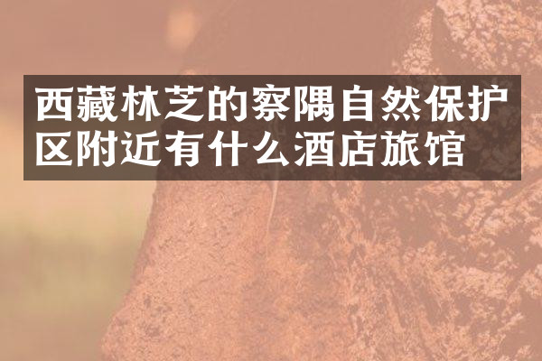 西藏林芝的察隅自然保护区附近有什么酒店旅馆吗