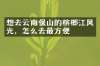 想去云南保山的槟榔江风光，怎么去最方便