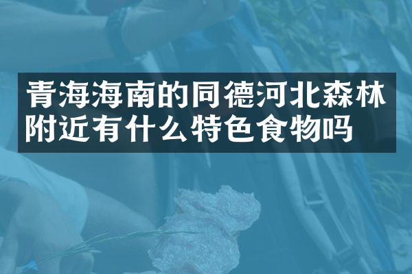青海海南的同德河北森林附近有什么特色食物吗