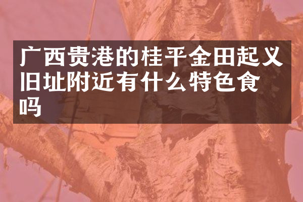 广西贵港的桂平金田起义旧址附近有什么特色食物吗