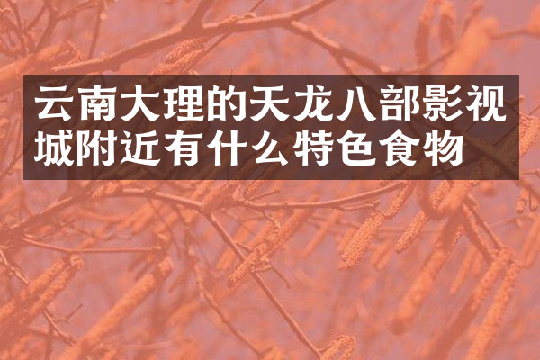 云南大理的天龙八部影视城附近有什么特色食物吗