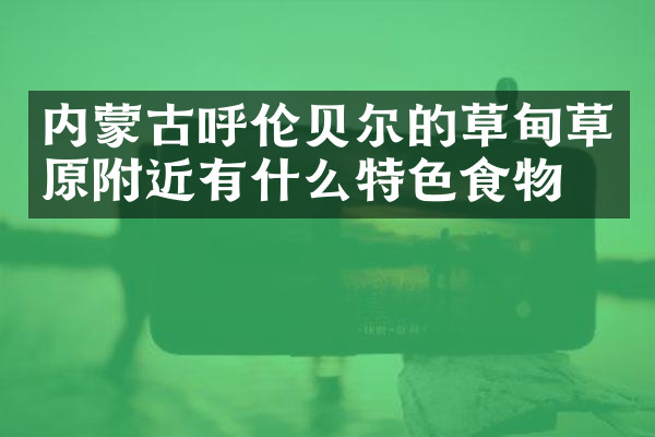 内蒙古呼伦贝尔的草甸草原附近有什么特色食物吗