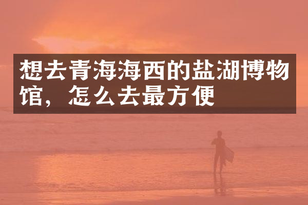 想去青海海西的盐湖博物馆，怎么去最方便