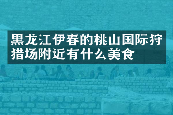 黑龙江伊春的桃山国际狩猎场附近有什么美食