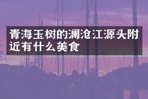 青海玉树的澜沧江源头附近有什么美食