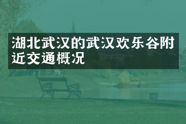 湖北武汉的武汉欢乐谷附近交通概况