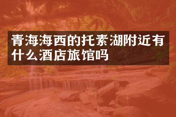青海海西的托素湖附近有什么酒店旅馆吗