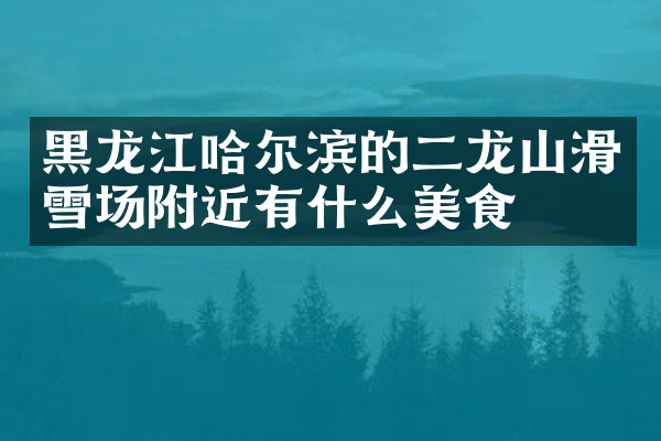 黑龙江哈尔滨的二龙山滑雪场附近有什么美食