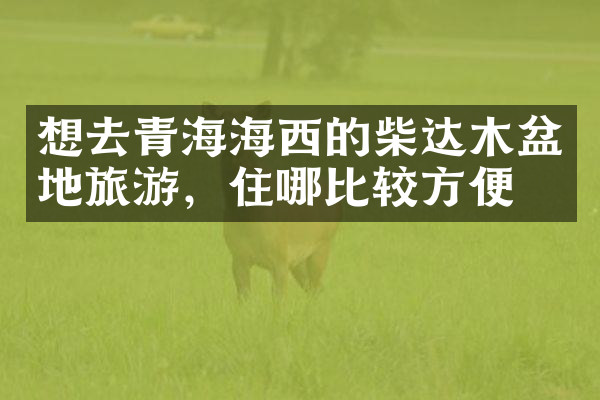 想去青海海西的柴达木盆地旅游，住哪比较方便